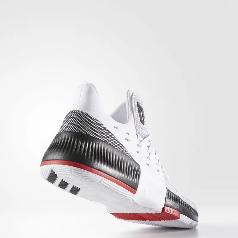 adidas D Lillard 3 Rip City White/Core Black/Scarlet (BB8268)
