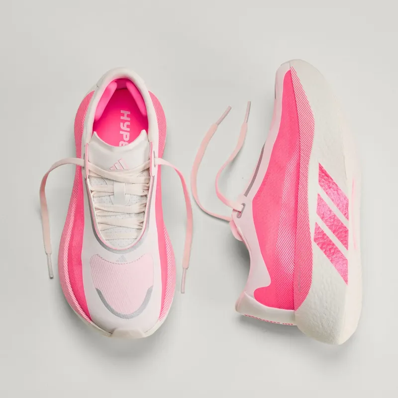 Adidas Hyperboost Edge Running Shoes Hyper White / Solar Turbo / Solar Turbo (KI4406)