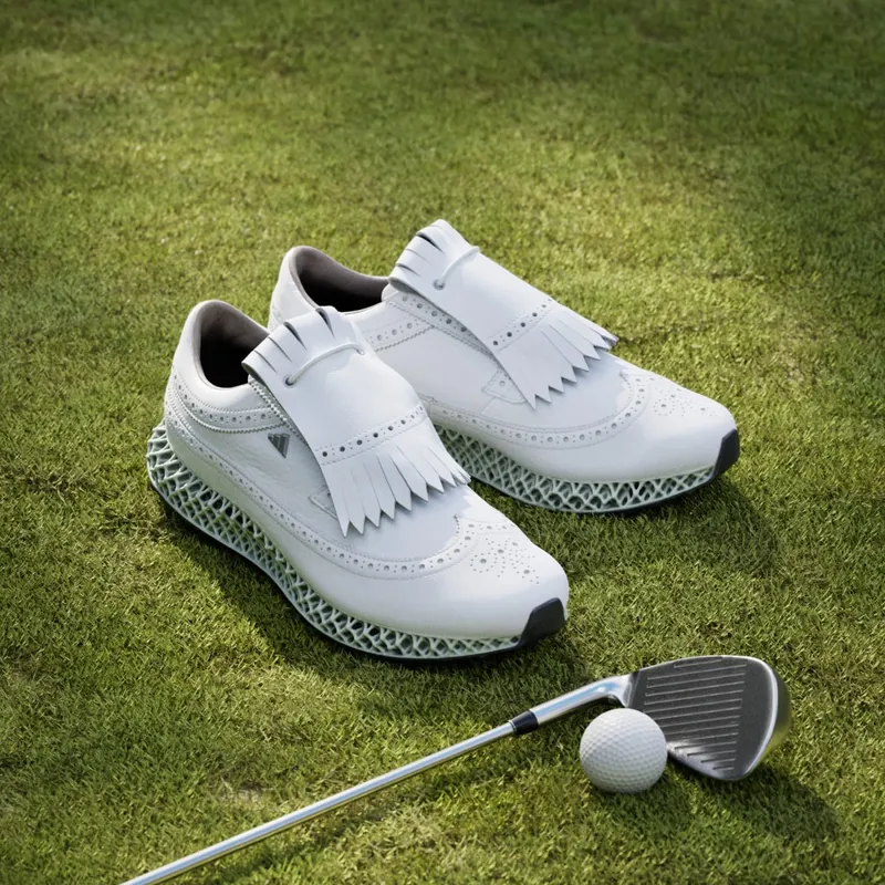 adidas Mc87 Adicross 4D Spikeless Golf Cloud White Iron Metallic Core Black (IF0270)