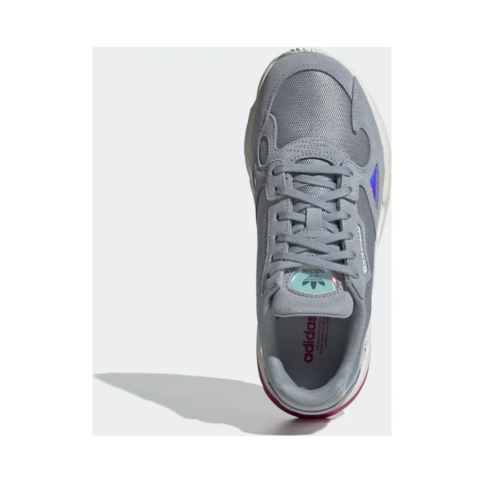 adidas Falcon Light Grey (W) Light Grey/Chalk White/Real Magenta (EG2676)
