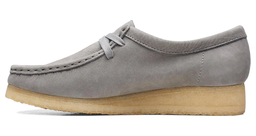 Clarks WALLABEE “Grey Nubuck” (26169921)