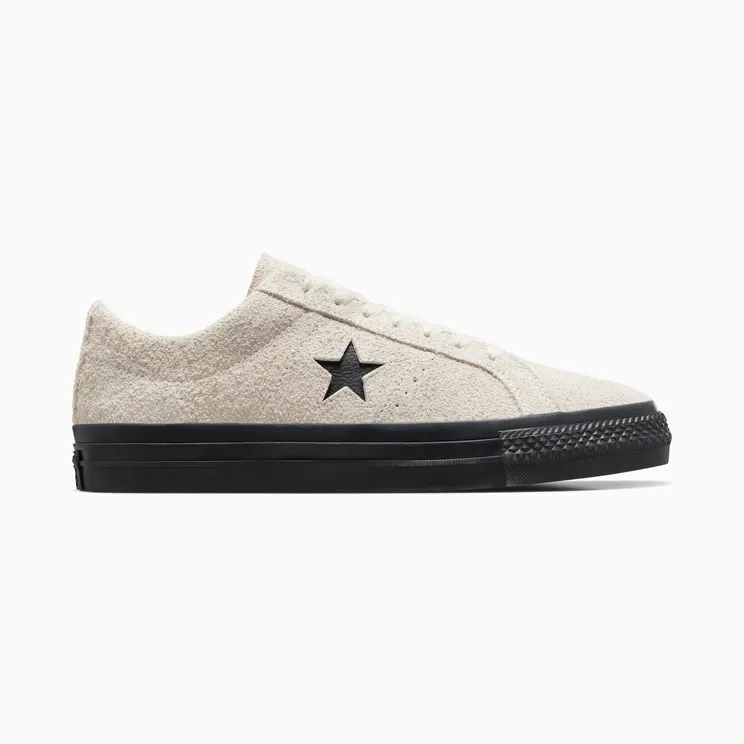Converse CONS One Star Pro Shaggy Suede Egret/egret/black