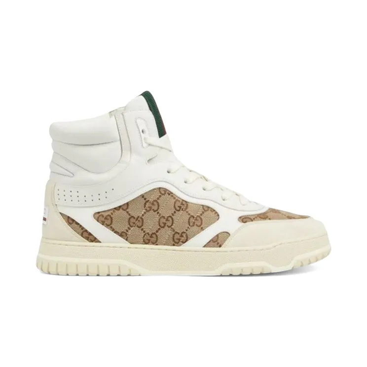 Gucci Re-Web High GG Canvas White Beige (812631 AADHW 9573)