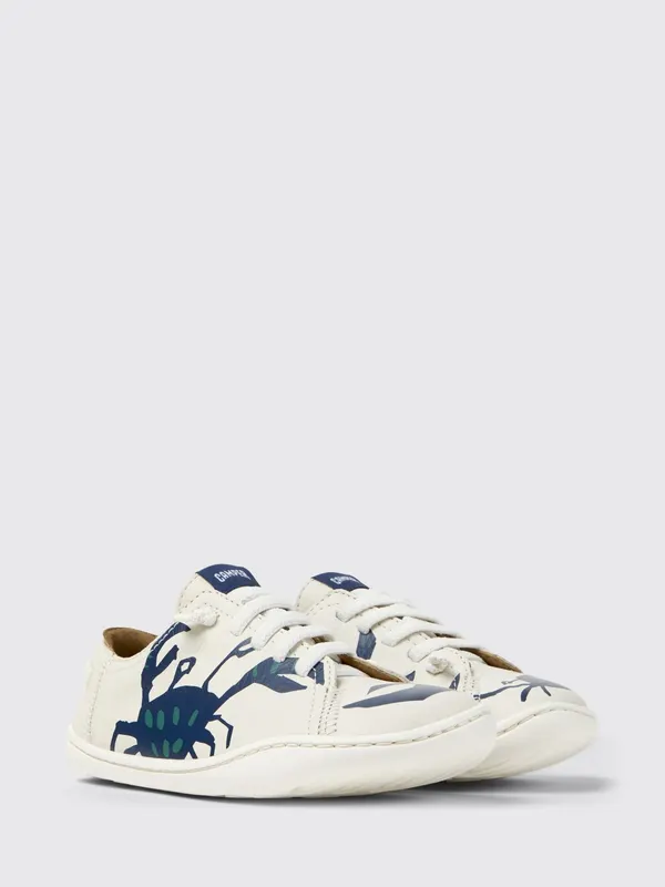 Camper Twins Printed Leather White (80003-156TWINS0)