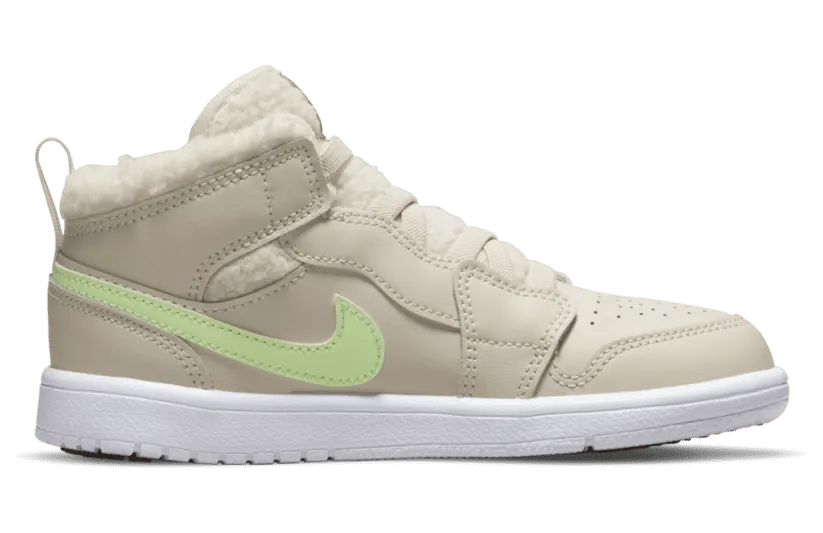 Jordan 1 MID UTL PS “Fleece Pearl White” (DO2208-264)