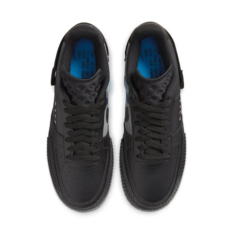 Nike Air Force AF 1 Low Type Triple Black (2019) (AT7859-001)