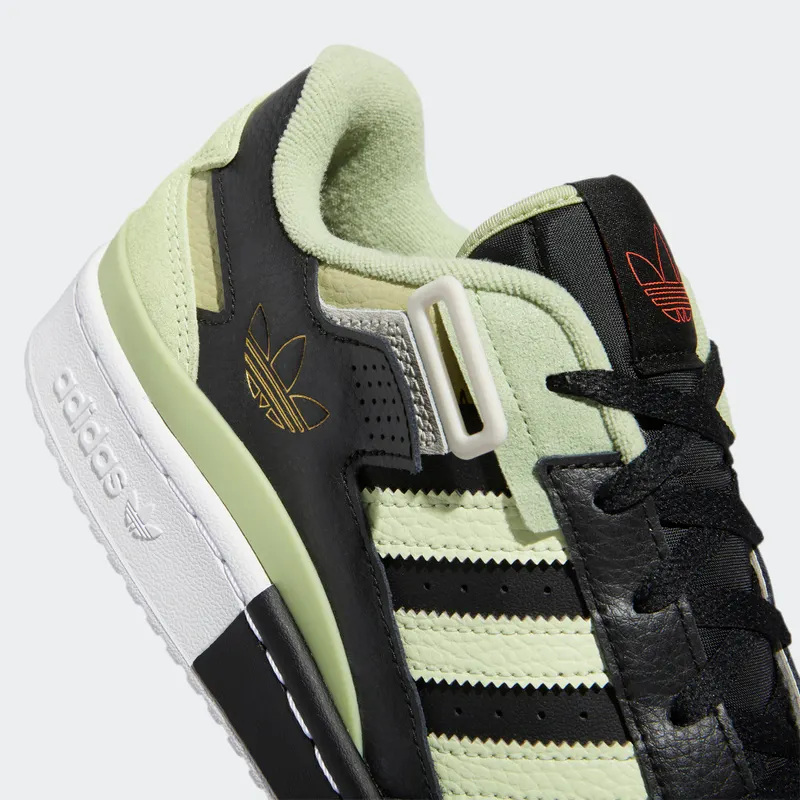 Adidas Forum Exhibit Low Core Black / Almost Lime / Magic Lime (GZ0936)