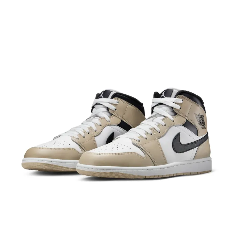Jordan 1 Mid Summit White Off Noir Rattan (DQ8426-153)