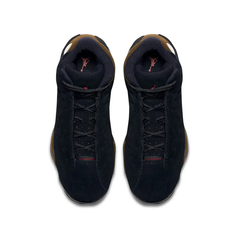 Jordan 13 Retro Olive (GS) Black/True Red-Light Olive (884129-006)