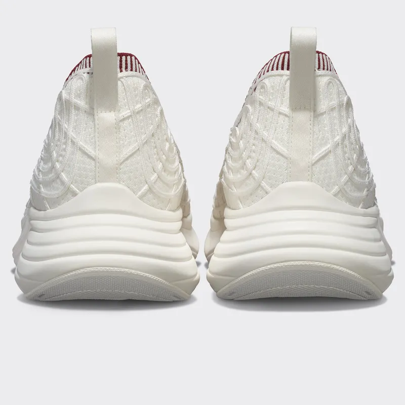 APL TechLoom Zipline “Ivory/Burgundy/Ribbed” (Men)