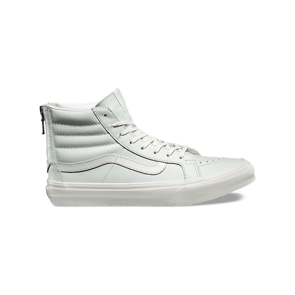 Vans Sk8-Hi Slim Zip Leather Zephyr Blue Zephyr Blue/Black (VN0A38GRMRI)