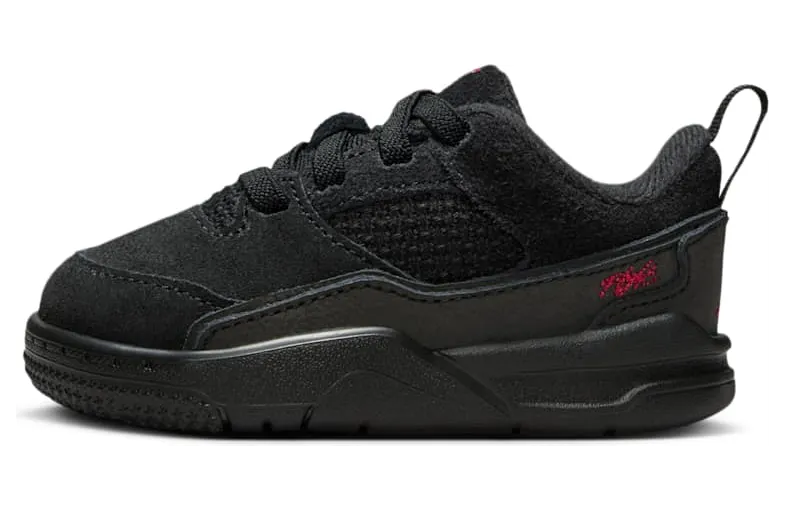 Jordan Flight Court TD “Black Gum Medium Brown Varsity Red” (HF3331-001)