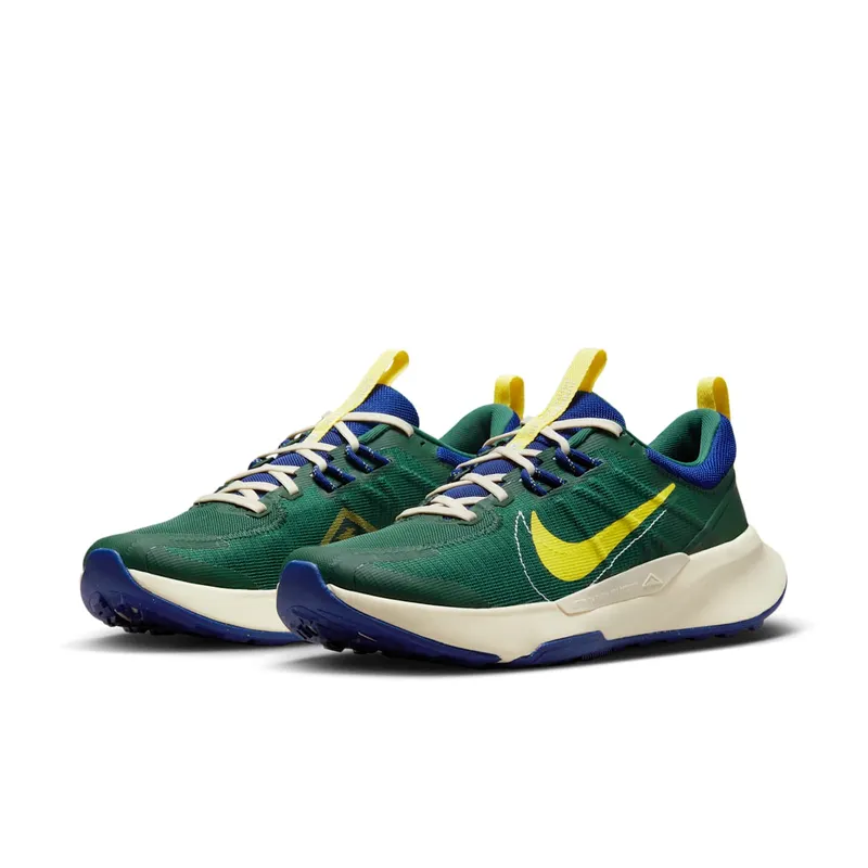 Nike Juniper Trail 2 Gorge Green Deep Royal Blue Coconut Milk Yellow Strike (DM0822-301)