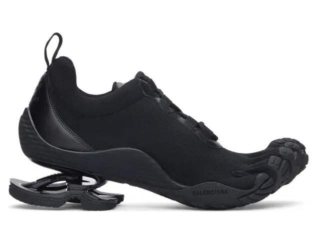 Balenciaga Black Toe Low-Top Sneakers (636915-W3BH1)