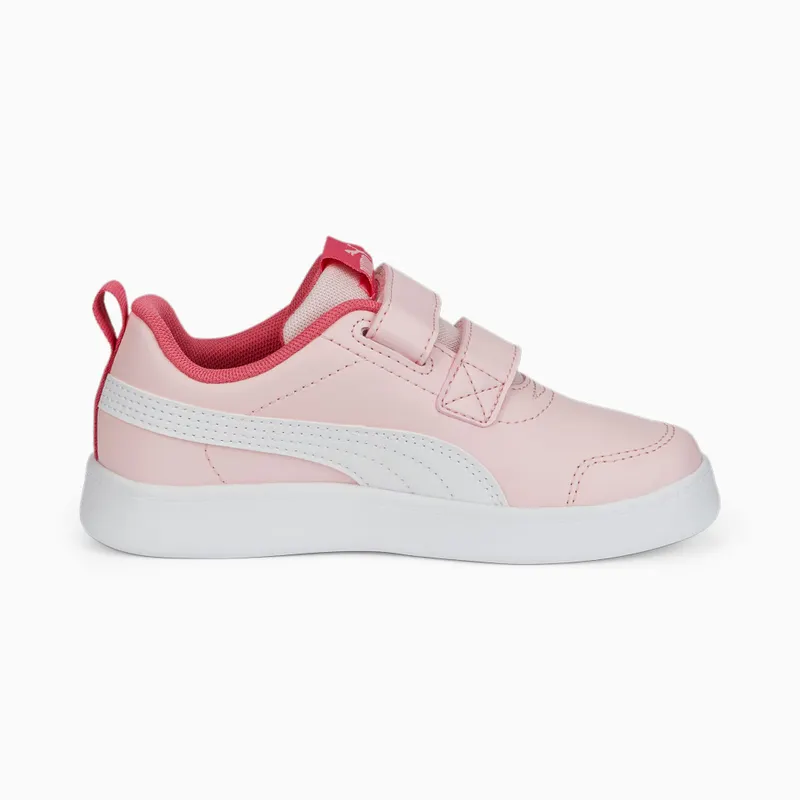 PUMA Courtflex V2 Kids’ Almond Blossom/White (371543-25)
