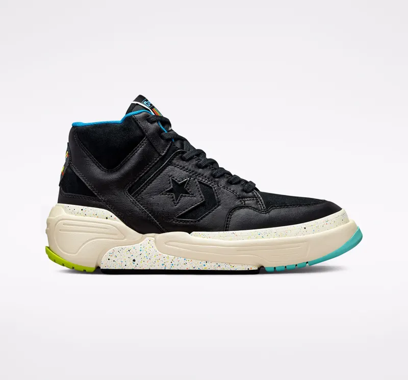 Converse Weapon CX Peace & Unity Black/cloud Cream/lime Twist (172194C)