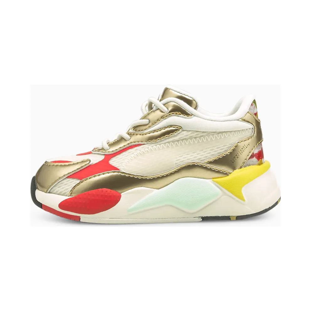 Puma x HARIBO RS-X3 with alternatieve sluiting White/Gold (383474-01)