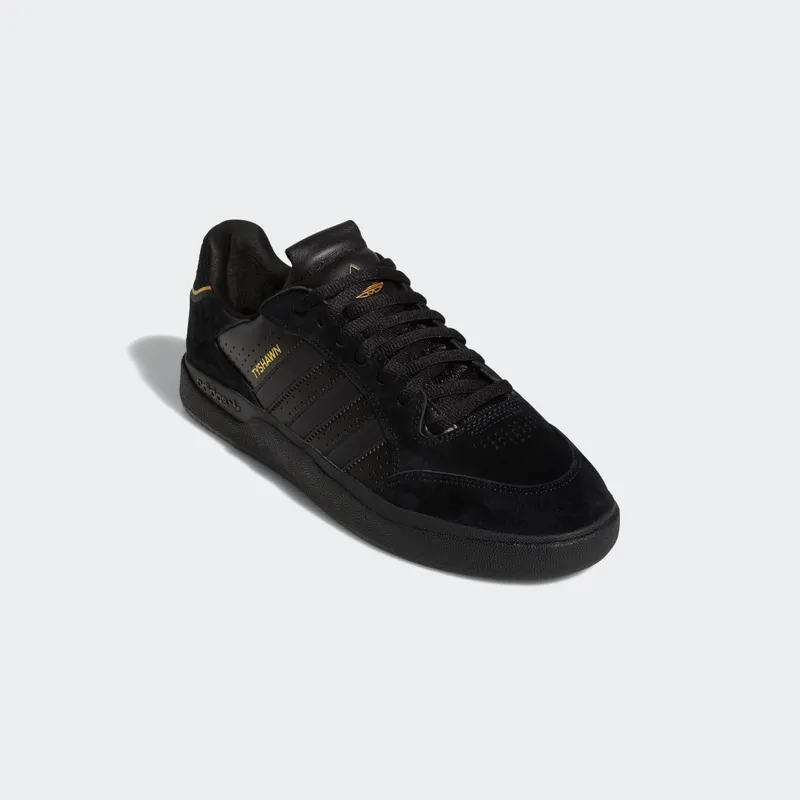 adidas Tyshawn Low Core Black / Core Black / Gold Metallic (GW3178)