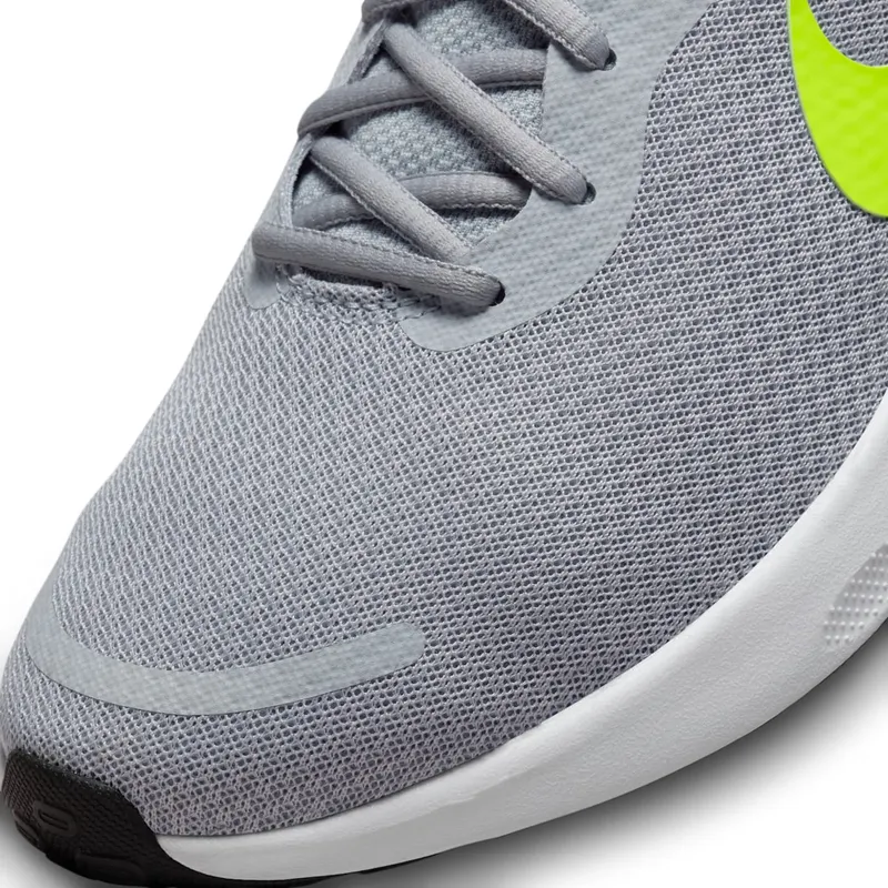 Nike Revolution 7 Wolf Grey Smoke Grey Black Volt (FB2207-002)