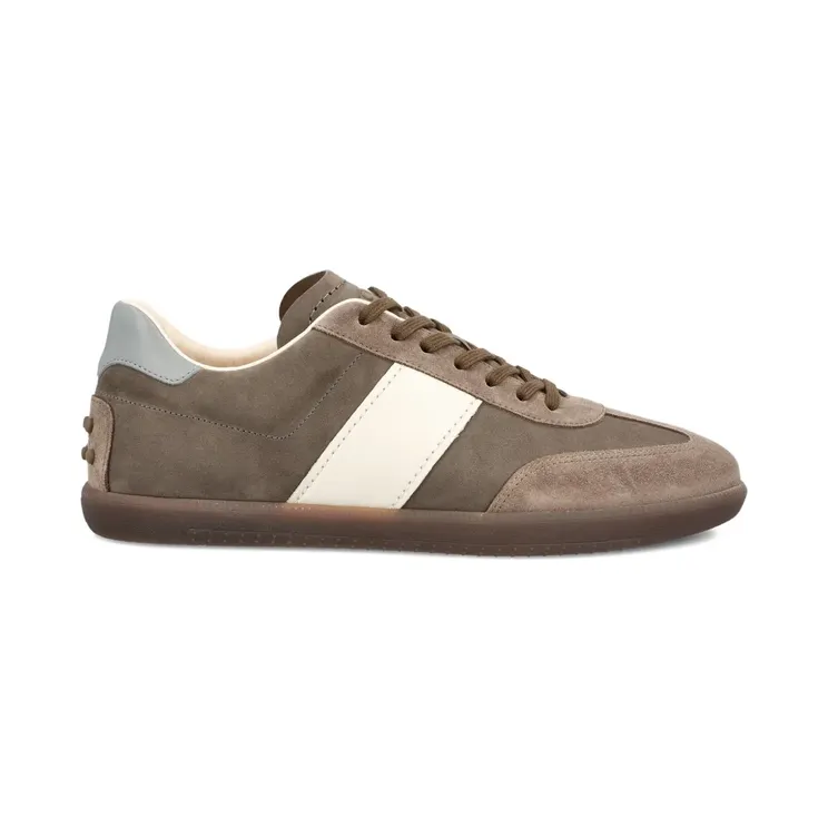 Tod’s Leggera 68 C met gestreept vlak “Brown” (XXM68C0JF50V35)