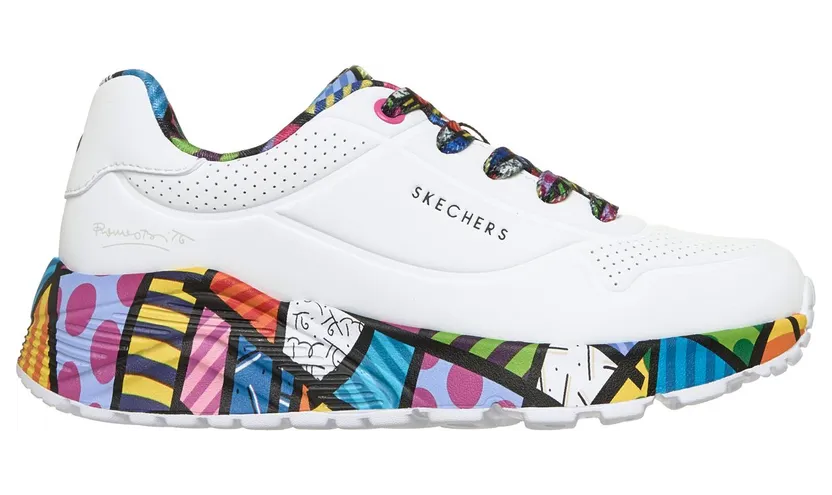 Skechers Britto: UNO Lite – Britto Landscape Wit