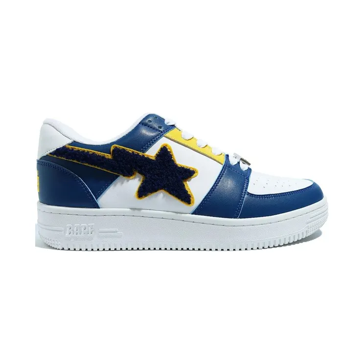 A Bathing Ape Bape Sta Low Patched Navy (1G80191001-NVY)