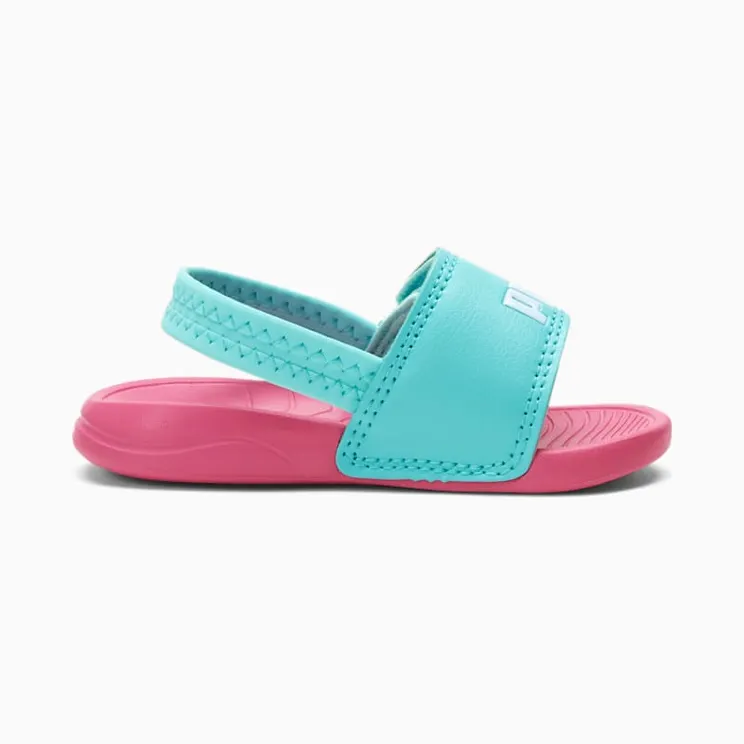 Puma Popcat 20 Backstrap badslippers baby’s Blue/Pink (37386208)