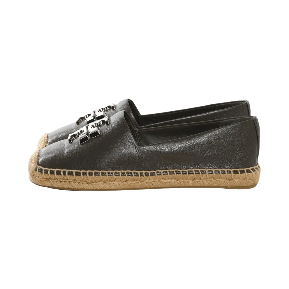 Tory Burch Eleanor Espadrille Flat “Dark Grey” (161758-026)