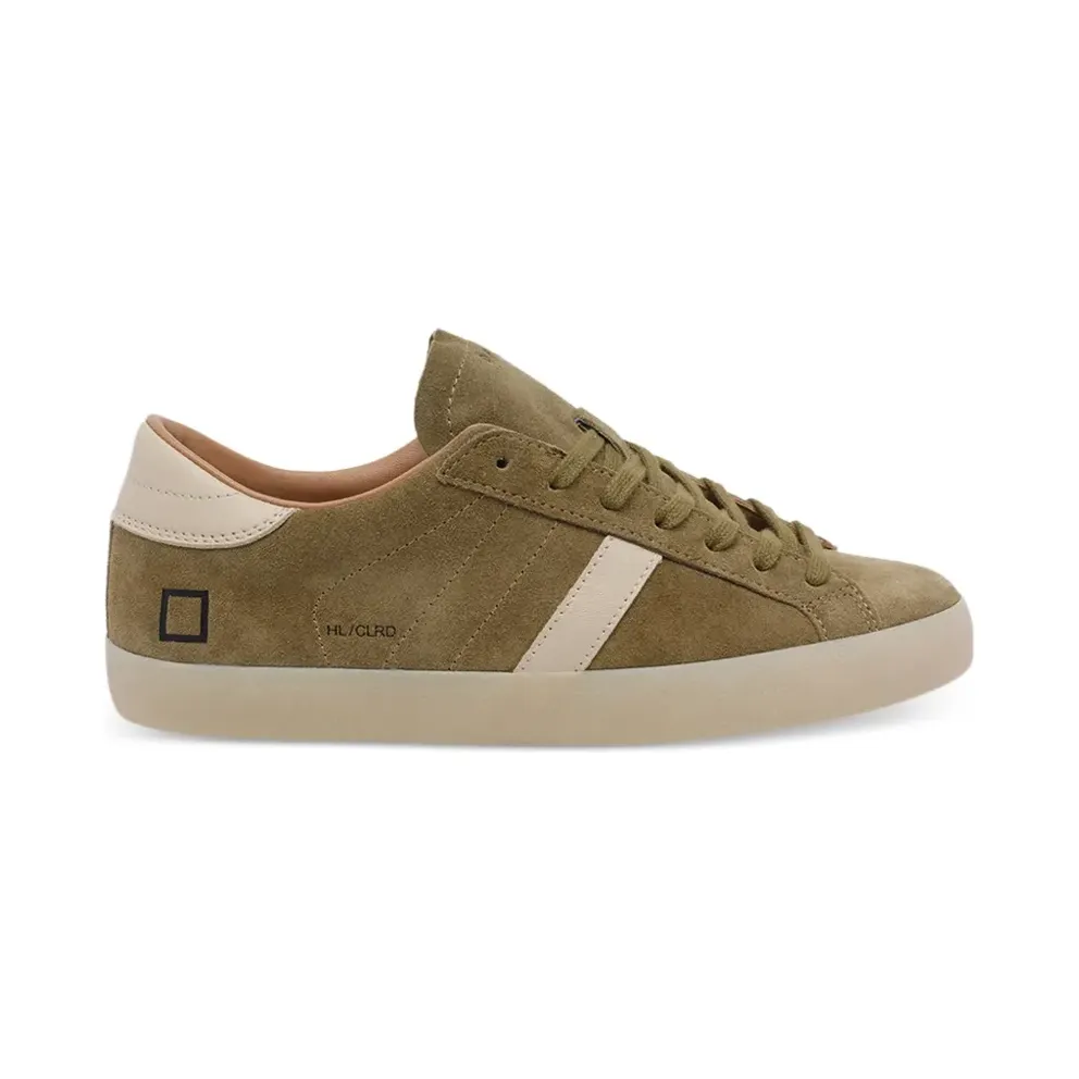 D.A.T.E. Hill Low Wildleder- mit runder Kappe – Green (M441HLCOAR)