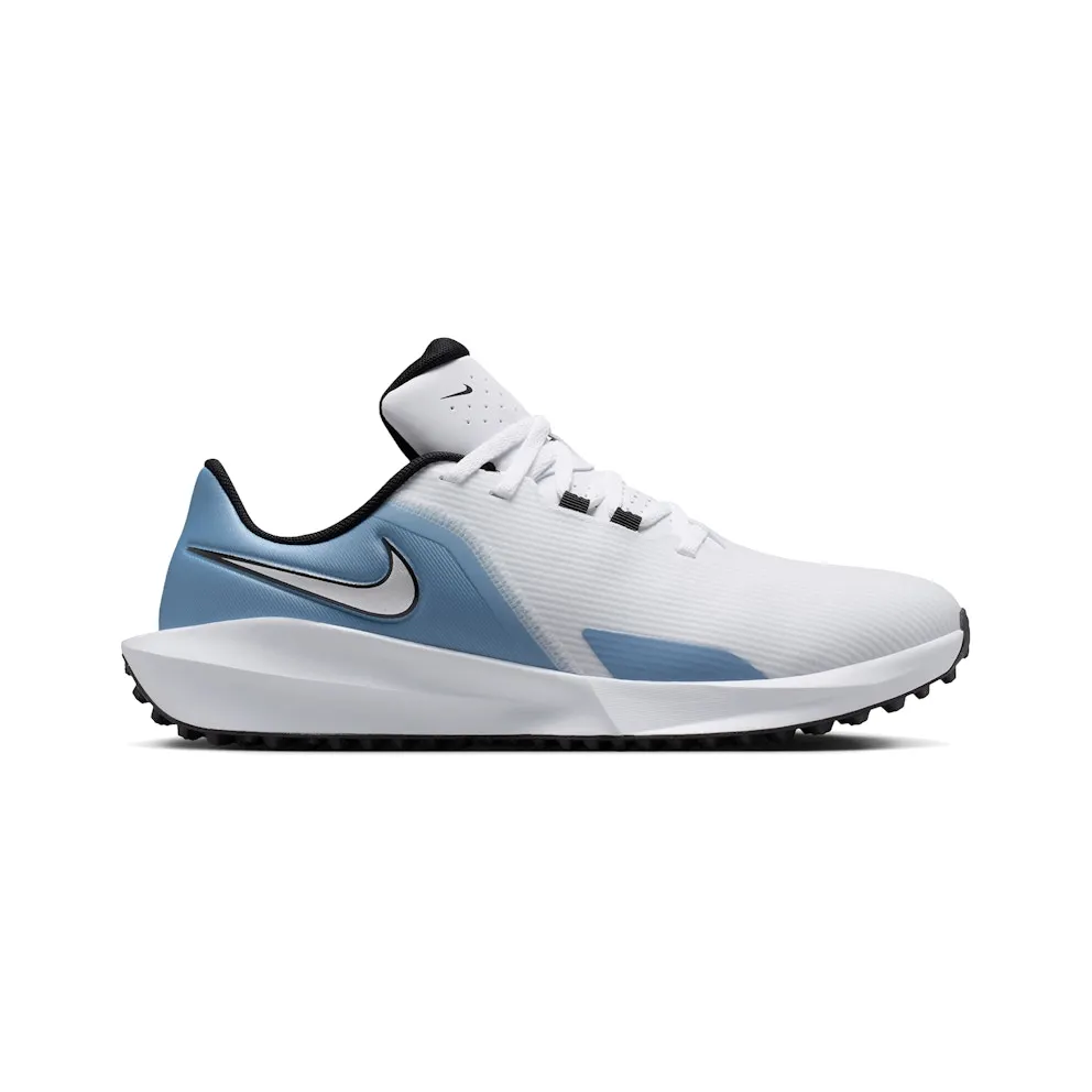 Nike Infinity Golf Next Nature “White / Work Blue / Metallic Silver” (FN0555-105)