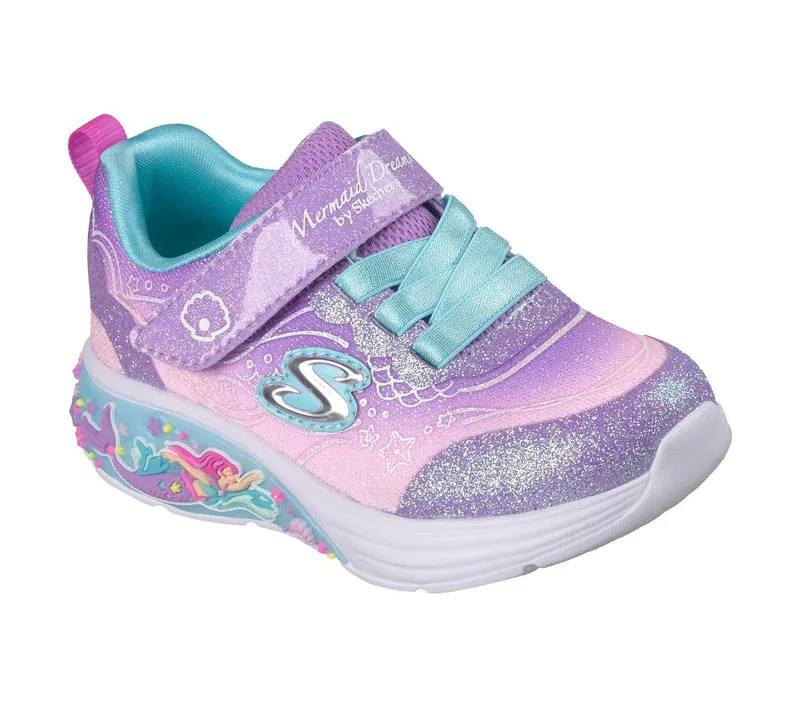 Skechers My Dreamers – Lil Mermaid Sneaker Lavendel
