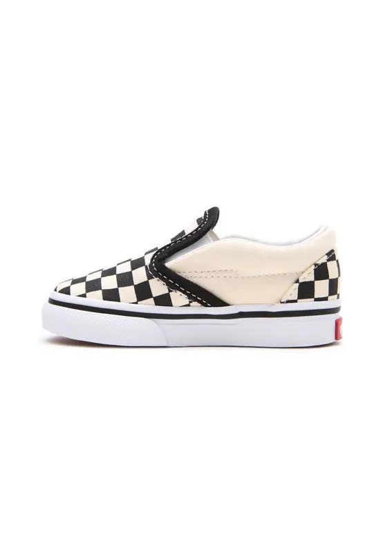 Vans Classic Slip-On Checkerboard (TD) Black/White (VN000EX8BWW)