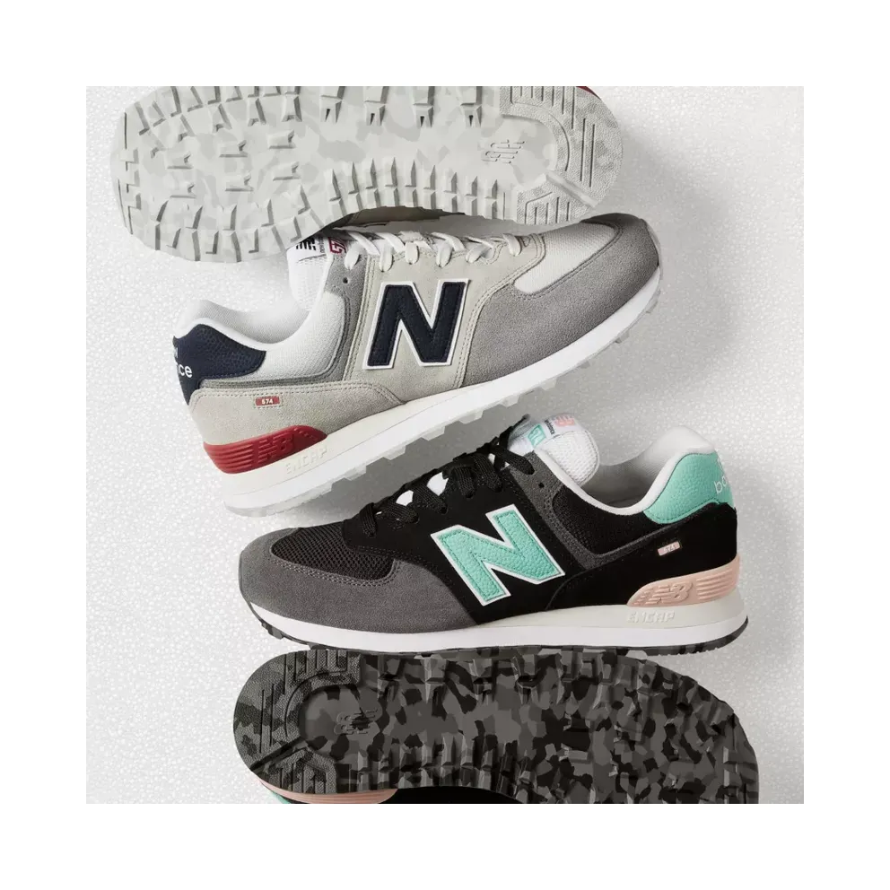 New Balance 574 Marbled Street Black Black/Light Tidepool (ML574UJC)