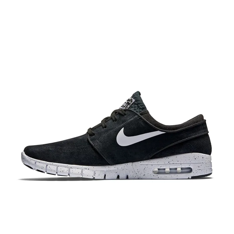 Nike SB Stefan Janoski Max Leather Black White Black/White (685299-002)
