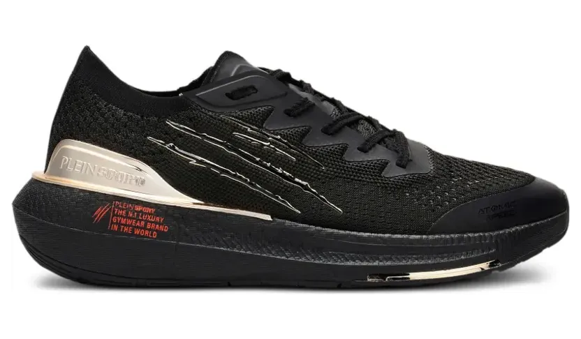 Plein Sport sneakers met labelprintdetails model ‘ATOMIC SPEED’ (AAESUSC0856STE003N)