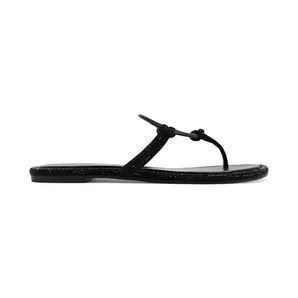 Tory Burch Miller Knotted Pave Perfect Black (152177-001)