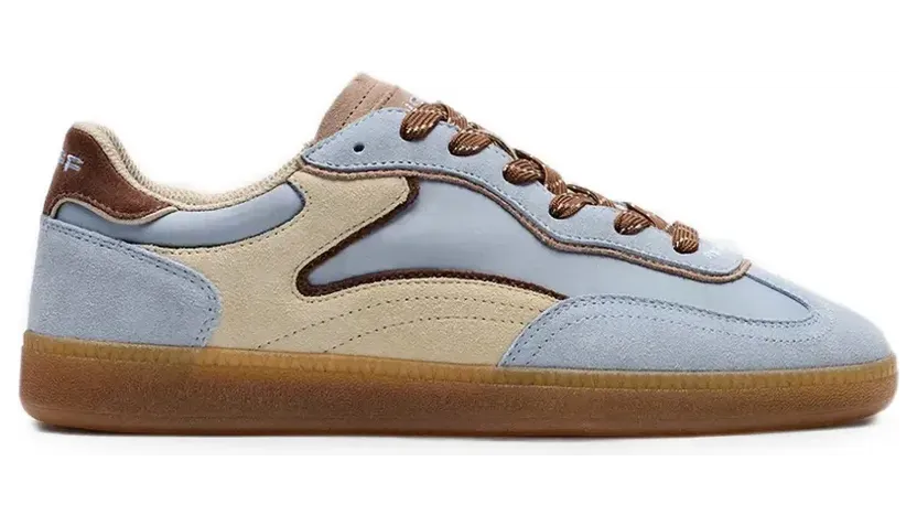 Hoff Park panelled suede-trim sneakers – Blauw (22619405)