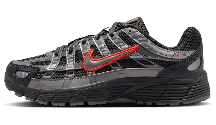 Nike P-6000 Anthracite Picante Red Metallic Cool Grey (HV5064-019)