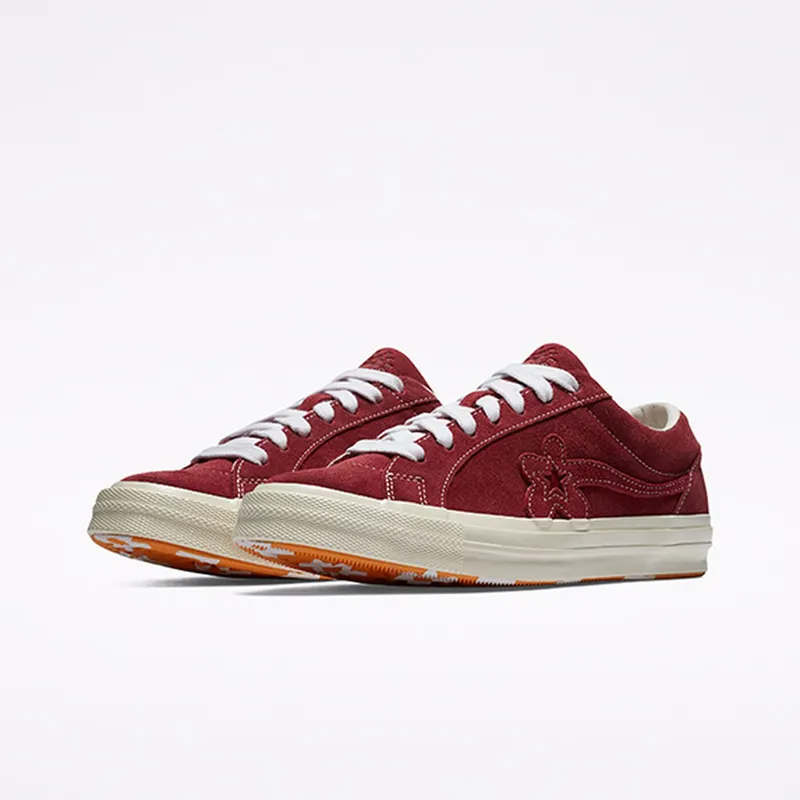 Converse One Star Ox Tyler the Creator Golf Le Fleur Mono (Red) Rhubarb/White (162132C)