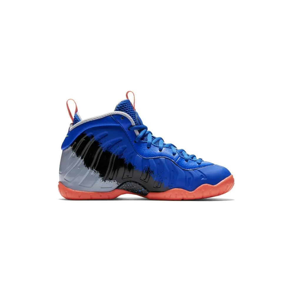 Nike Air Foamposite Pro Nerf (GS) Racer Blue/Total Crimson-Green Streak-Wolf Grey (644792-403)