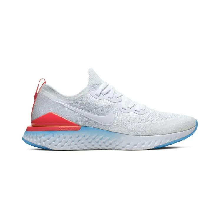 Nike Epic React Flyknit 2 Blue Hero Bright Crimson (CJ7794-146)