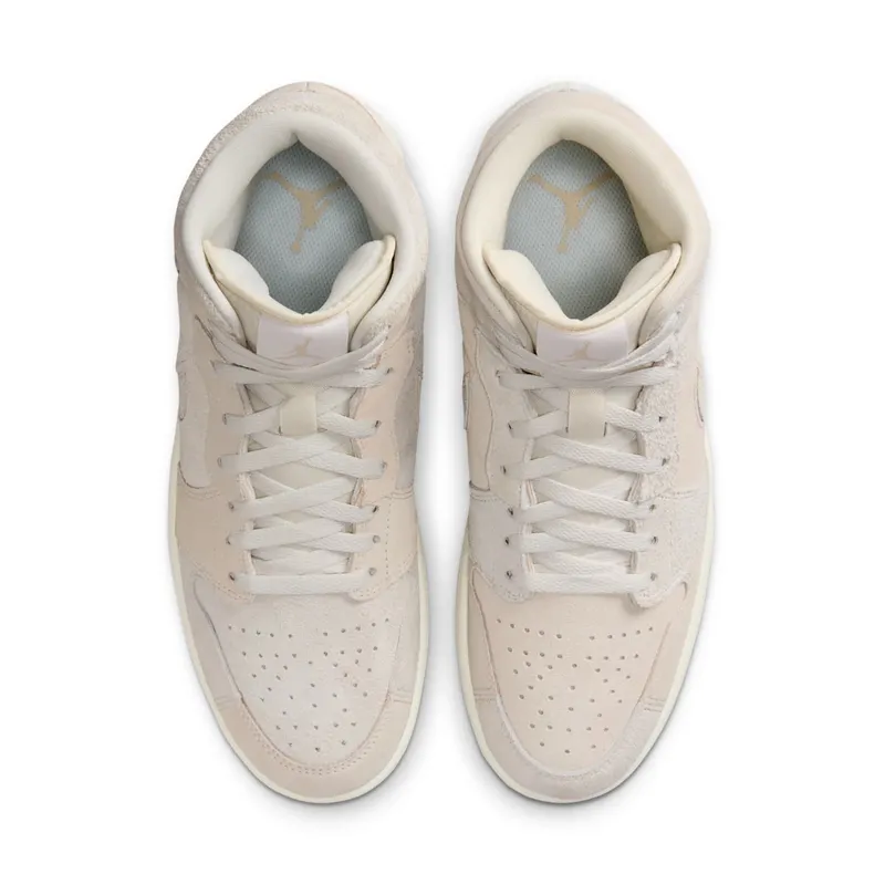Air Jordan 1 Mid SE Craft “Pale Ivory” (FQ3224-100)