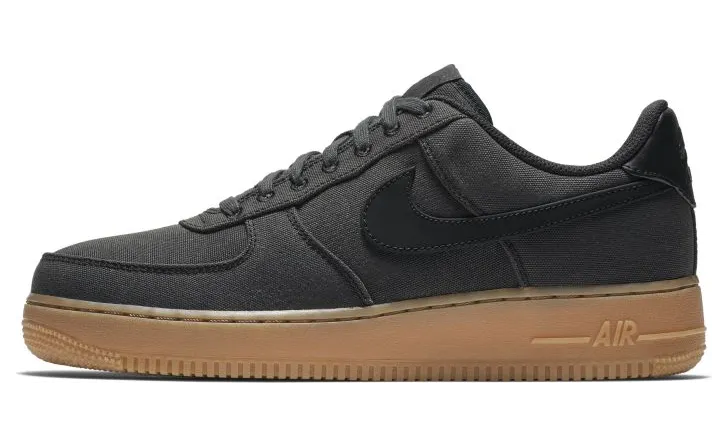 Nike Air Force AF 1 Low `07 LV8 Style Black Gum (2019) (AQ0117-002)