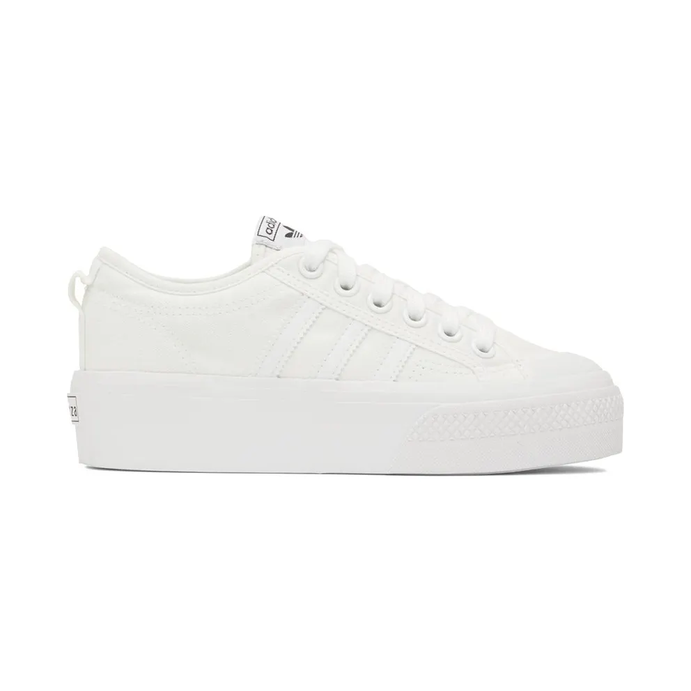 Adidas Nizza Platform Cloud White / Cloud White / Cloud White (FV5322)