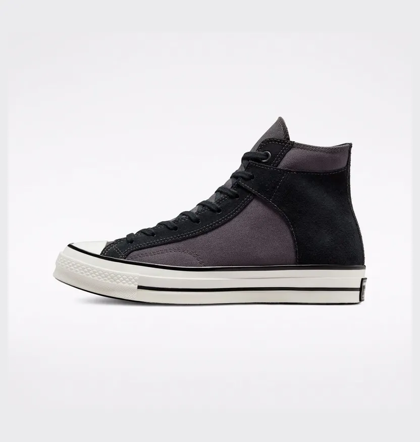 Converse Chuck 70 Crafted Canvas Storm Wind/zwart/vintage White (A01785C)