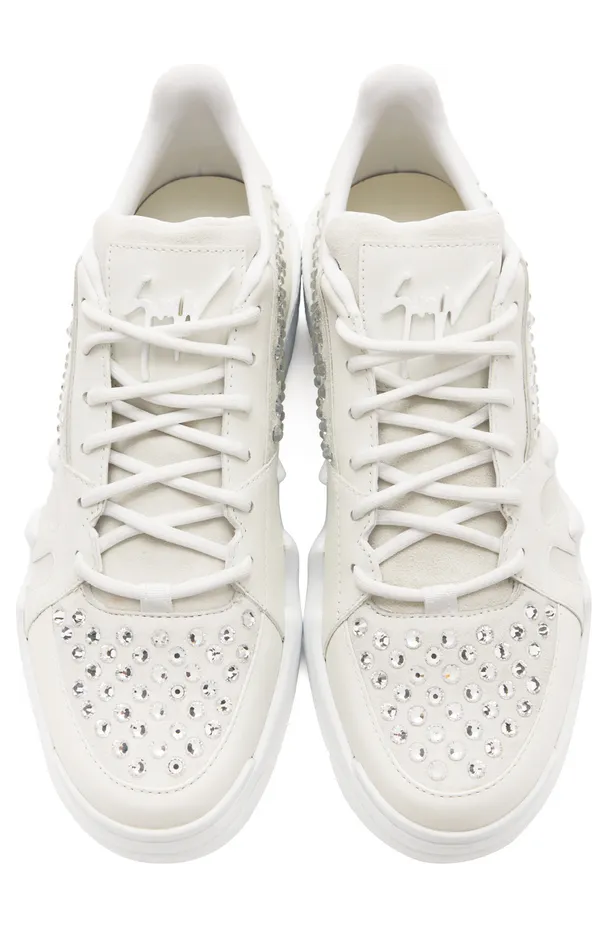 Giuseppe Zanotti White Talon Sneakers (RM20026-91558) (5)