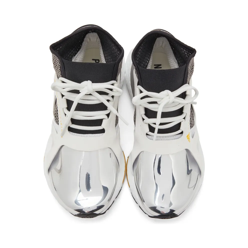 Adidas adidas by Stella McCartney Ultraboost 21 Cloud White / Silver Metallic / Eqt Yellow (H00099)
