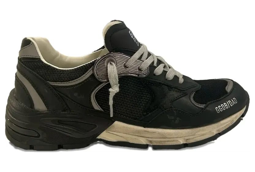 Golden Goose Running Dad Sneakers mit Sterndetail – Schwarz (GWF00884F007462)