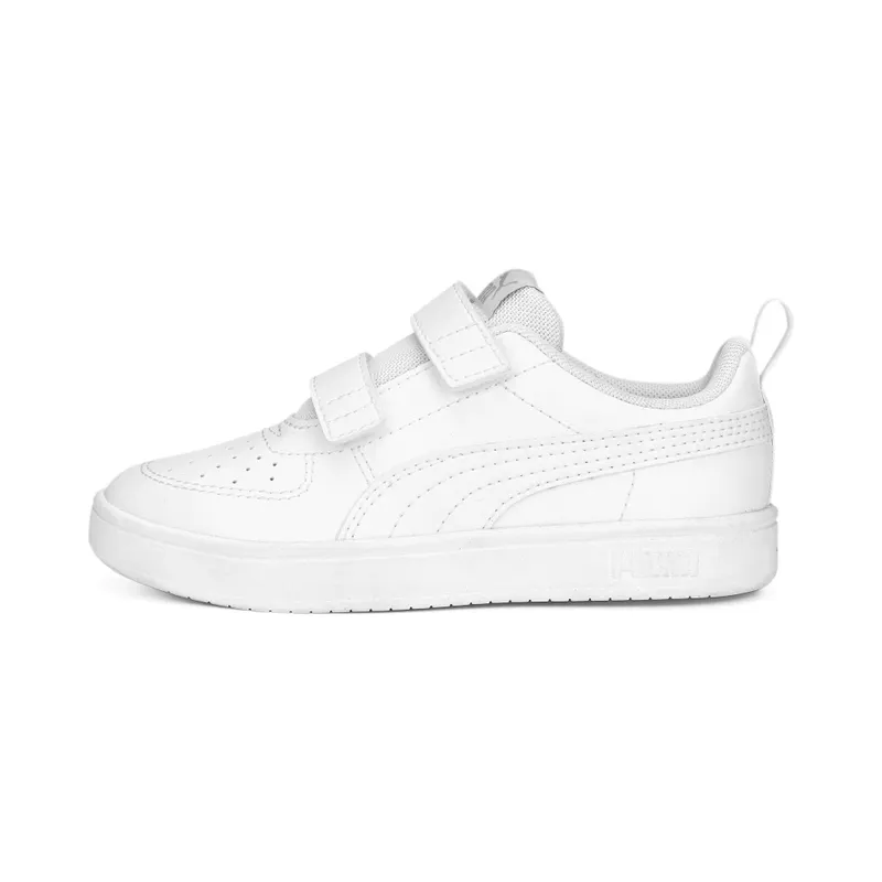 Puma Rickie V “Puma White / Puma White / Cool Light Gray” (391327_01)