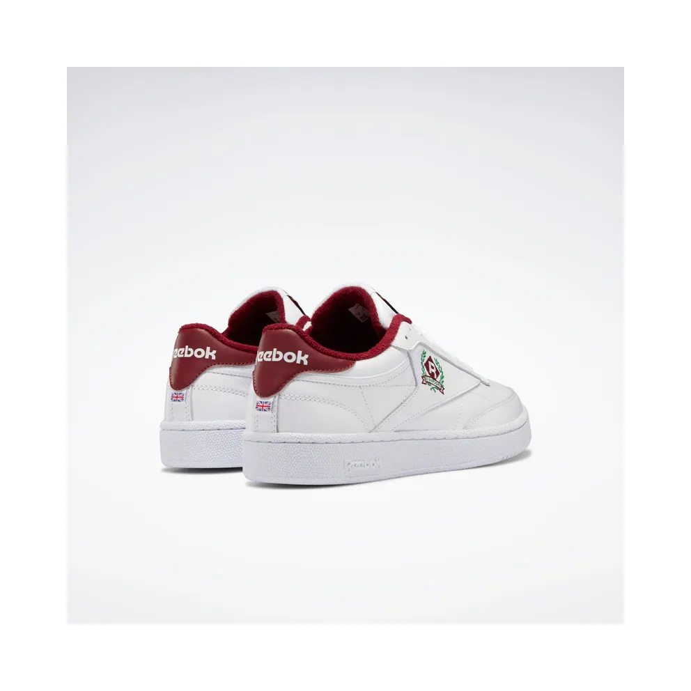 Reebok Club C 85 Shoes Cloud White / Cloud White / Classic Burgundy